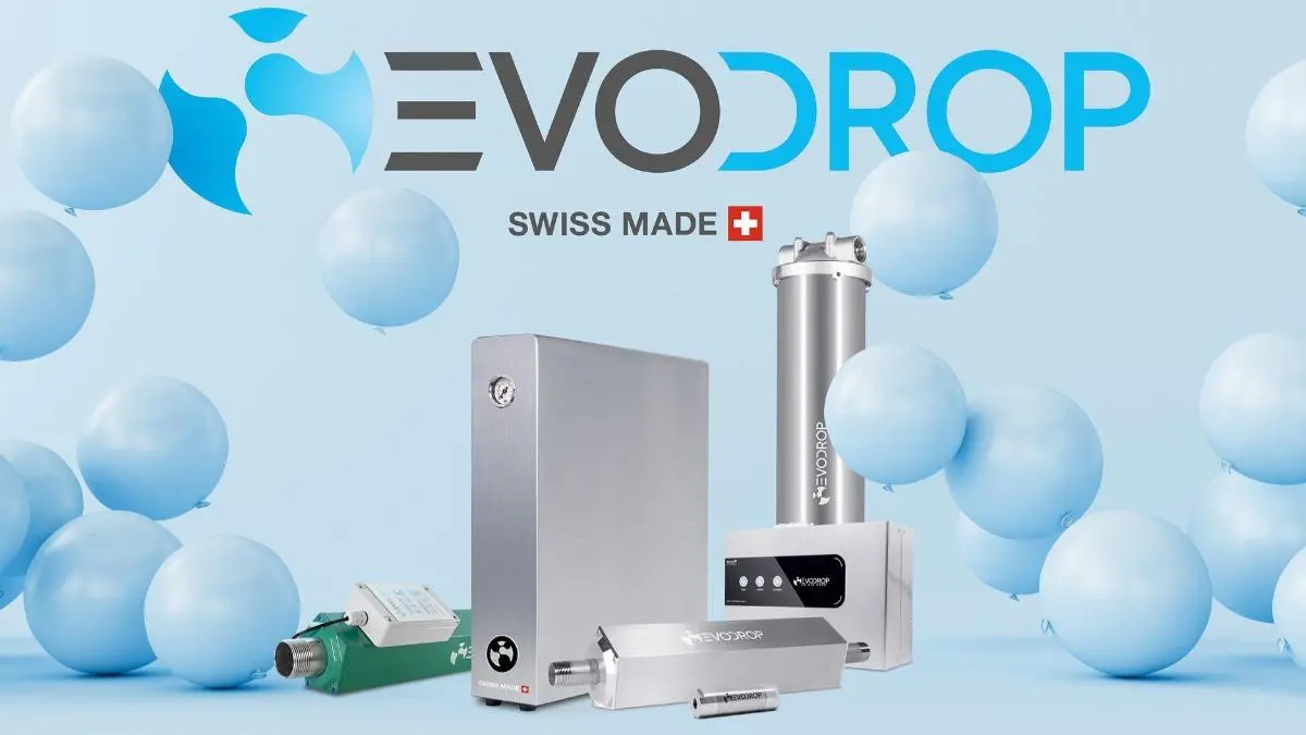 Evodrop AG Redefining Water Treatment with Swiss Precision & Innovation