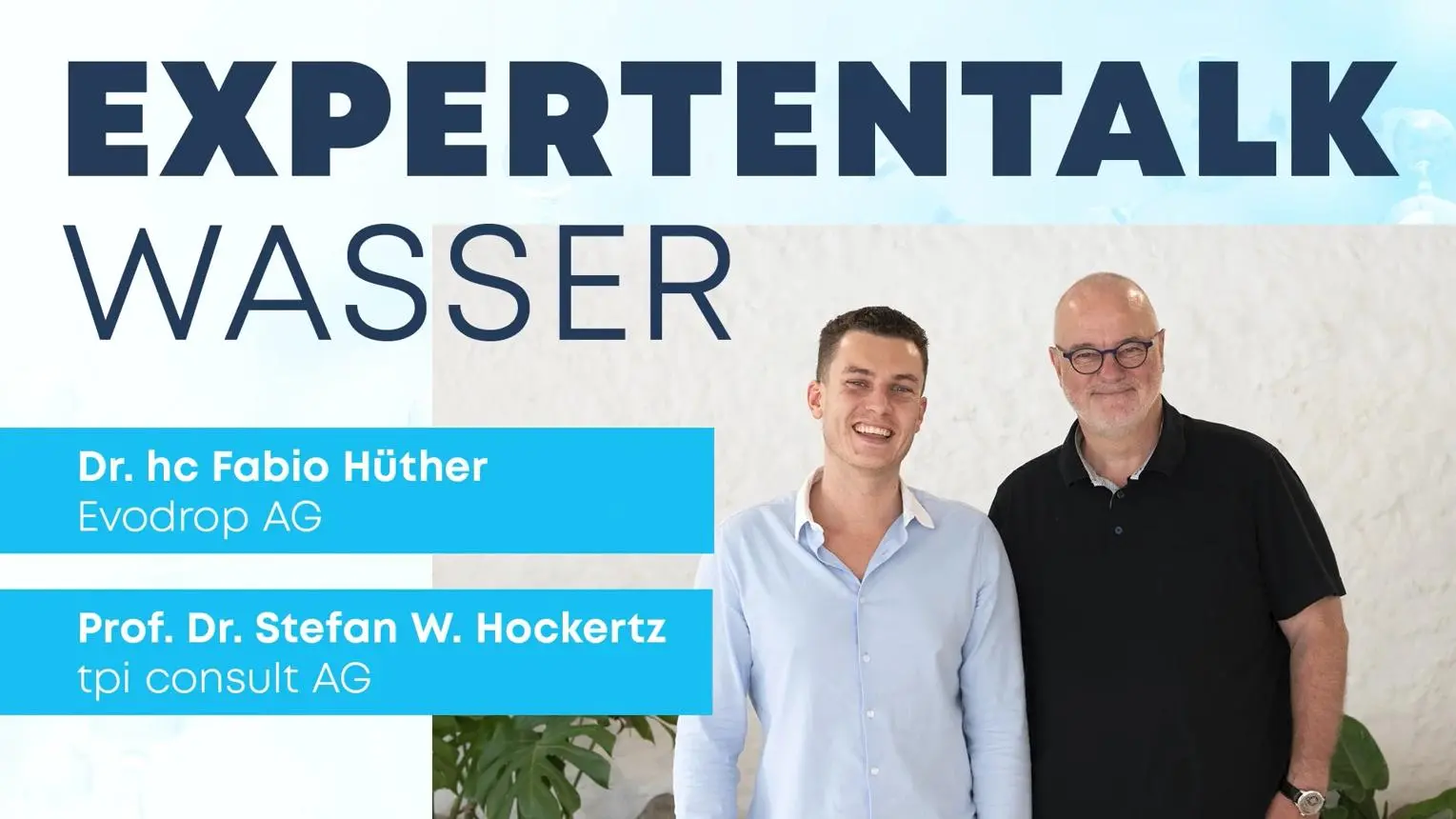 Fabio Hüther Visionary CTO and Founder Driving the Future of Sustainable Water Technology