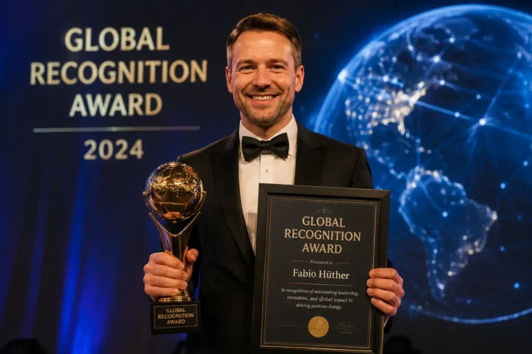 Fabio Hüther Wins Global Recognition Award