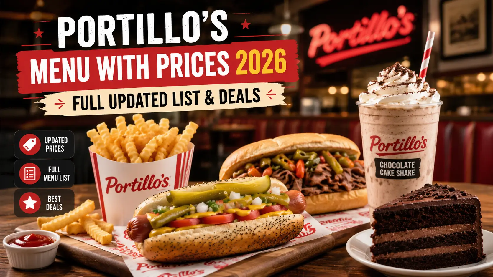 Portillo's Menu